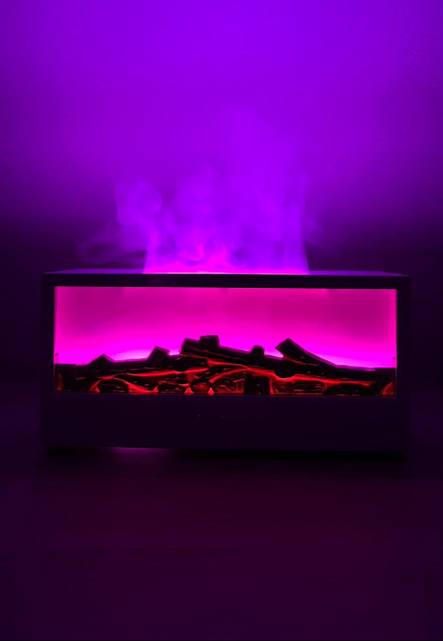 Şömine Görünümlü Kumandalı Hava Nemlendiricisi